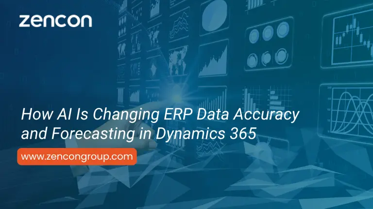 How AI Is Changing ERP Data Accuracy and Forecasting in Dynamics 365